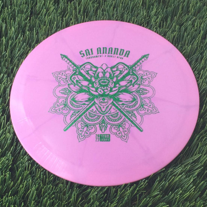 Westside Tournament-X Burst Bear with Sai Ananda 2023 Team Series Stamp - 173g Purple