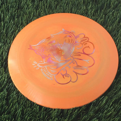 Discraft ESP Swirl Crush with 2023 Ledgestone Edition - Wave 2 Stamp - 174g Orange