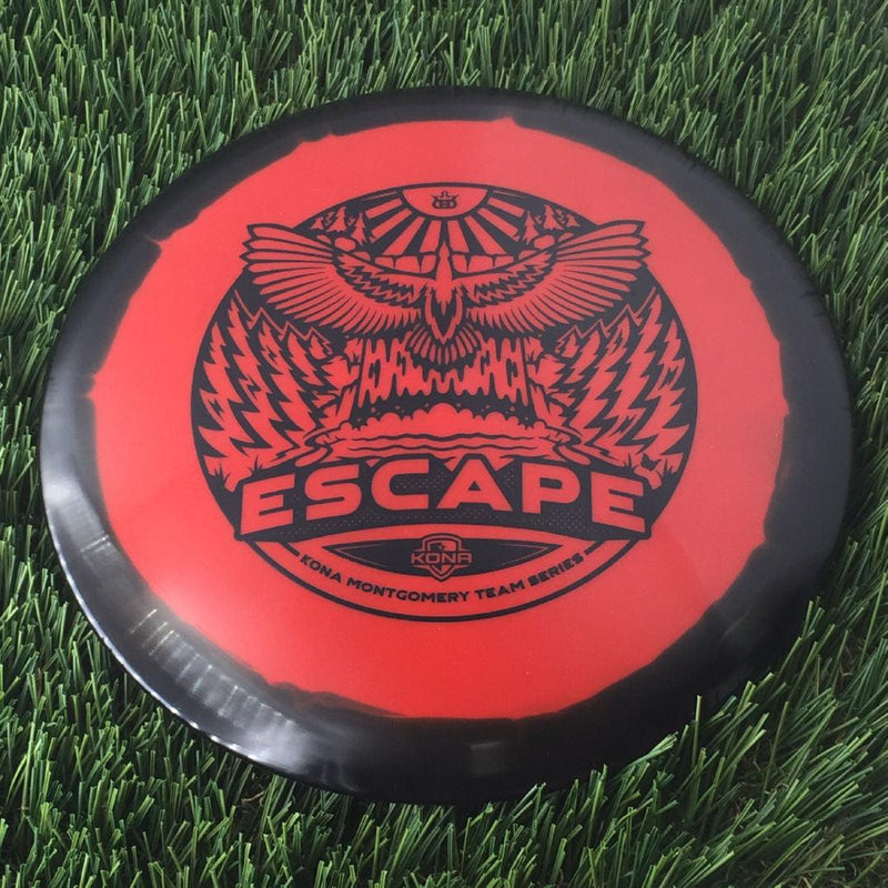 Dynamic Discs Fuzion Orbit Escape with Kona Montgomery Eagle Wings Team Series 2023 Stamp - 175g Red