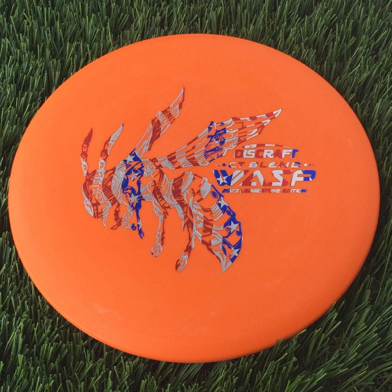 Discraft Crazy Tuff (CT) Blend Wasp with 2023 Ledgestone Edition - Wave 3 Stamp - 176g Orange