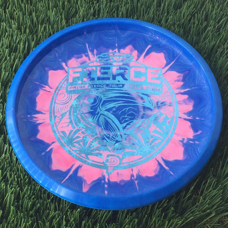 Discraft ESP Swirl Fierce with Paige Pierce Tour Series 2023 Stamp - 174g Blue