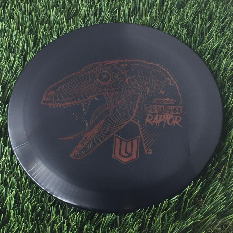 Discraft CryZtal Raptor with Paul Ulibarri - Raptor Head - Uli Logo Stamp - 174g - Translucent Black