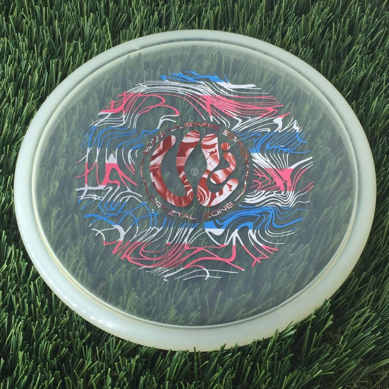 Discraft CryZtal Zone with Paul Ulibarri - Groovy Uli Logo - 2022 Ulibarri Edition Stamp - 174g - Translucent Clear