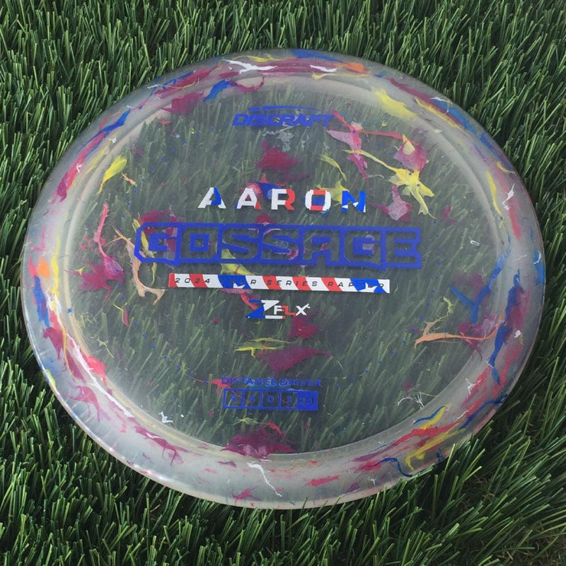 Discraft Jawbreaker Z FLX Raptor with Aaron Gossage 2024 Tour Series Stamp - 174g - Translucent Off Purple