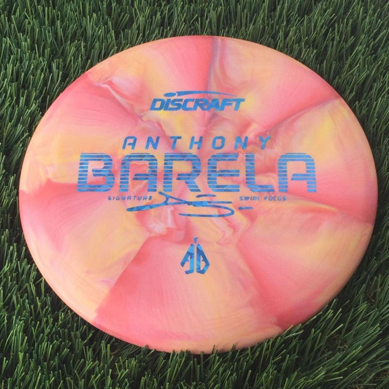 Discraft Crazy Tough CT Swirl Focus with Anthony Barela Signature - AB Stamp - 172g Pink