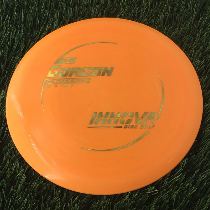 Innova Pro Gorgon with Burst Logo Stock Stamp - 175g Orange