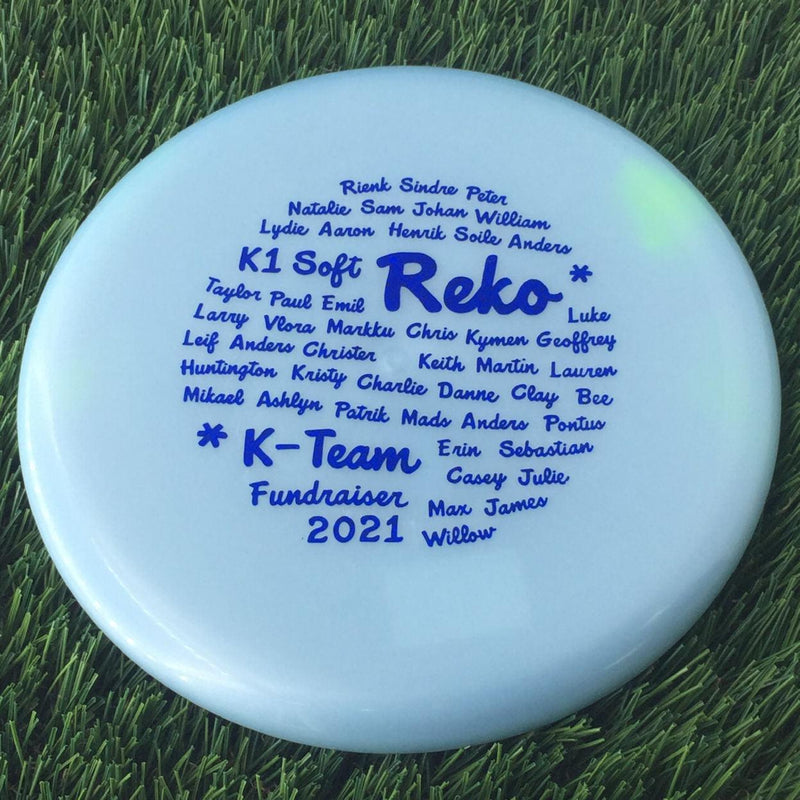 Kastaplast K1 Soft Reko with K-Team Fundraiser 2021 Stamp - 171g - Translucent Muted Blue