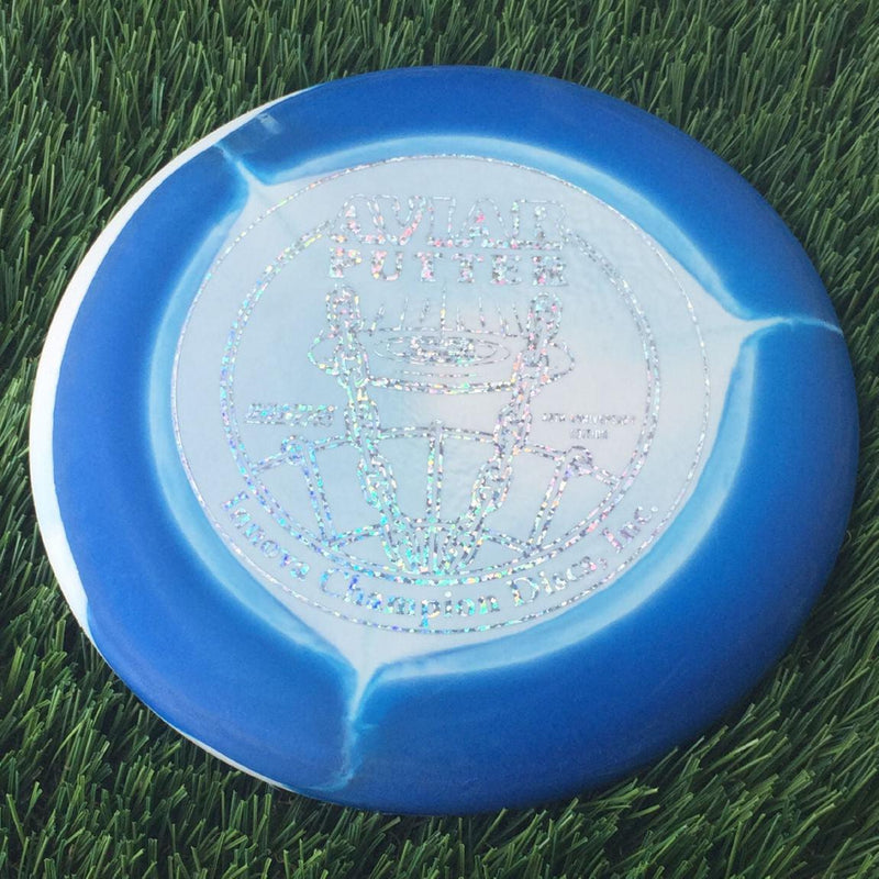 Innova Halo Nexus Aviar Putter with 40th Anniversary - Innova Champion Discs, Inc. Stamp - 175g Blue