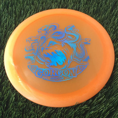 Innova Proto Color Glow Champion Gorgon with Pumpkin Head Medusa - Innova Halloween 2024 Stamp - 175g Orange