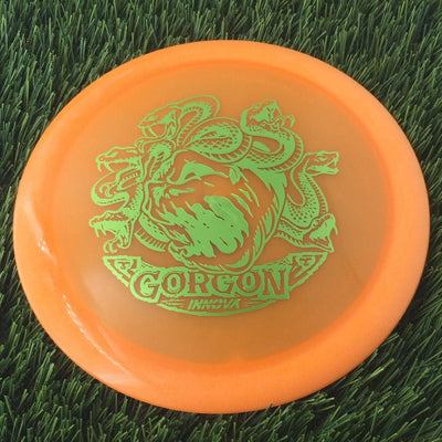 Innova Proto Color Glow Champion Gorgon with Pumpkin Head Medusa - Innova Halloween 2024 Stamp - 175g Orange