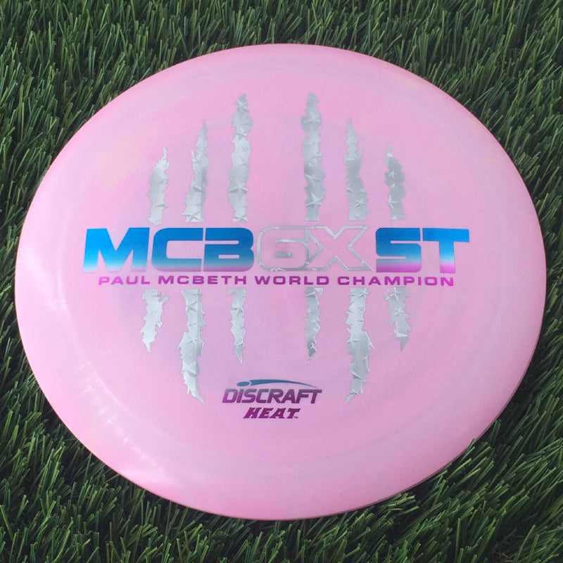 Discraft ESP Swirl Heat with McBeast 6X Claw PM World Champ Stamp - 174g - Solid Pink