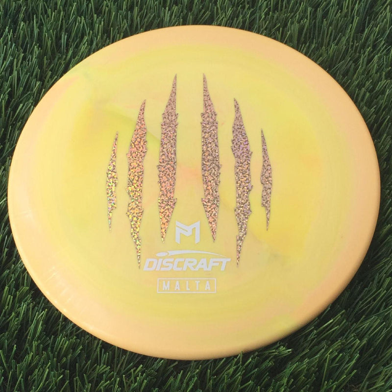 Discraft ESP Swirl Malta with Paul McBeth 6X World Champ Claw Stamp - 176g - Solid Light Orange