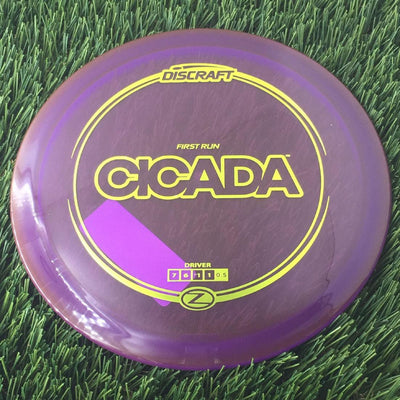 Discraft Elite Z Cicada with First Run Stamp - 169g - Translucent Purple