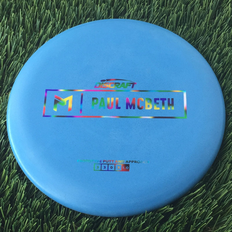 Discraft Jawbreaker/Rubber Blend Kratos with Paul McBeth Prototype Stamp - 173g - Solid Blue