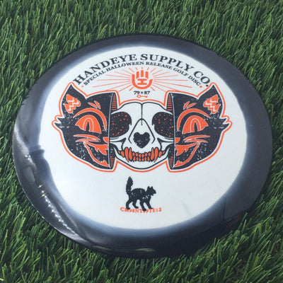 Dynamic Discs Fuzion Orbit Enforcer with HSCO Black Cat Two-Tone - Special Halloween Release Golf Disc 2024 Stamp - 175g Black