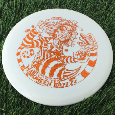 Discraft ESP Glo Buzzz with 2024 Halloween - Buzzzjuice Single Foil Stamp - 177g White