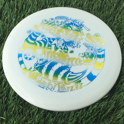 Discraft ESP Glo Buzzz with 2024 Halloween - Buzzzjuice Single Foil Stamp - 178g White