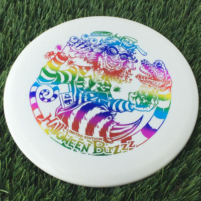 Discraft ESP Glo Buzzz with 2024 Halloween - Buzzzjuice Single Foil Stamp - 178g White