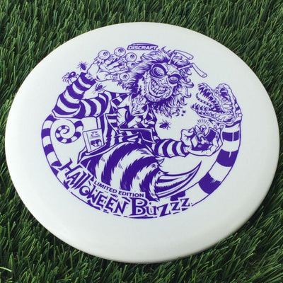 Discraft ESP Glo Buzzz with 2024 Halloween - Buzzzjuice Single Foil Stamp - 178g White