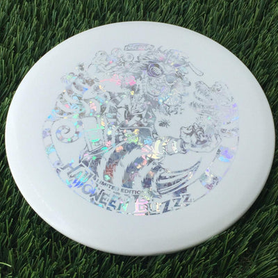 Discraft ESP Glo Buzzz with 2024 Halloween - Buzzzjuice Single Foil Stamp - 180g White