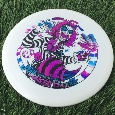 Discraft ESP Glo Buzzz with 2024 Halloween - Buzzzjuice Triple Foil Stamp - 180g White