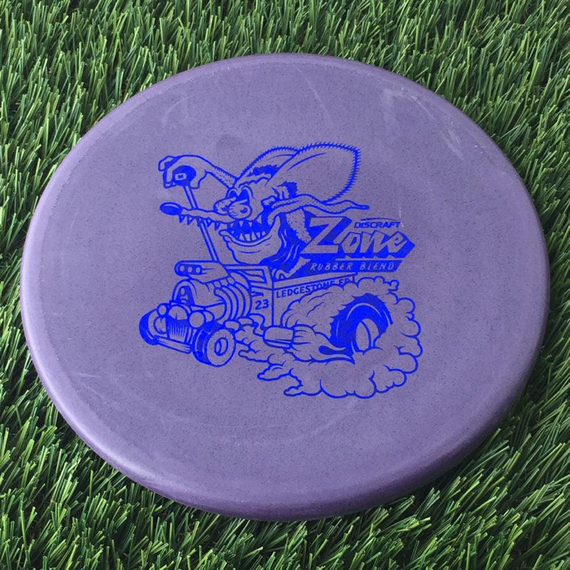 Discraft Jawbreaker/Rubber Blend Zone with 2023 Ledgestone Edition - Wave 1 Stamp - 174g Plum Purple