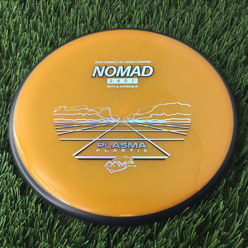 MVP Plasma Nomad with James Conrad | 2021 World Champion Stamp - 168g - Translucent Orange