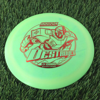 Innova DX Destroyer with Burst Logo Stock Stamp - 153g Green