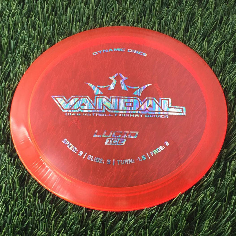 Dynamic Discs Lucid Ice Vandal - 174g - Translucent Red