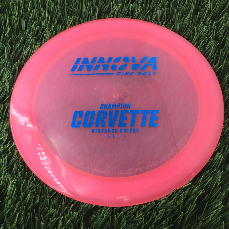 Innova Champion Corvette with Burst Logo Stock Stamp - 175g - Translucent Pink