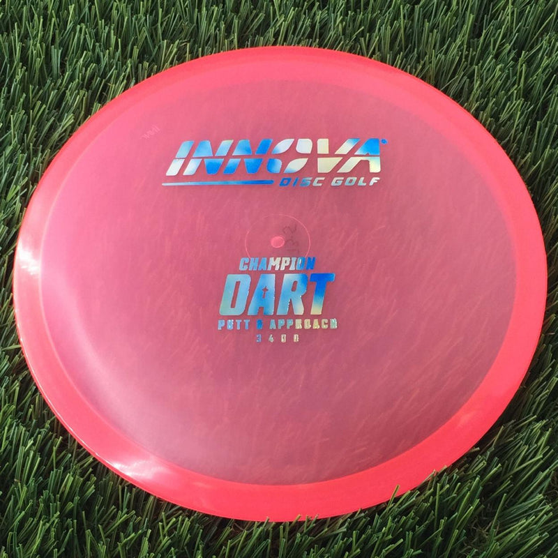 Innova Champion Dart with Burst Logo Stock Stamp - 175g - Translucent Pink