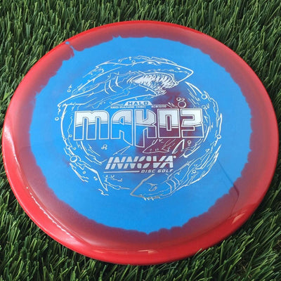 Innova Halo Star Mako3 with Burst Logo Stock Stamp - 177g Bluish Red