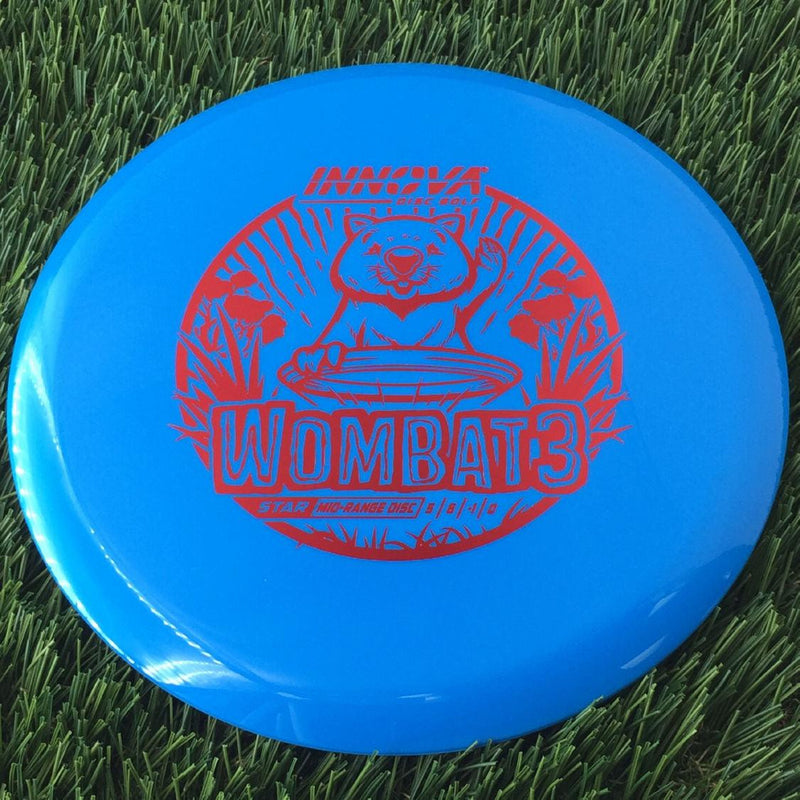 Innova Star Wombat3 with Burst Logo Stock Stamp - 180g Blue