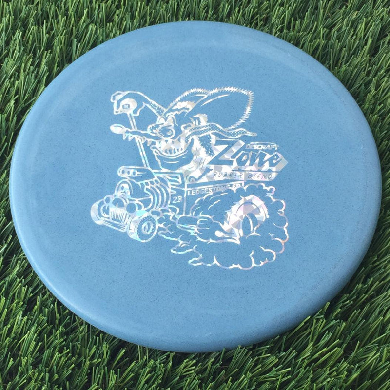 Discraft Jawbreaker/Rubber Blend Zone with 2023 Ledgestone Edition - Wave 1 Stamp - 174g Blue