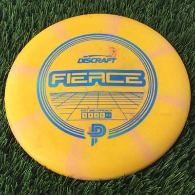 Discraft Swirl Fierce with PP Logo Stock Stamp Stamp - 166g Yellow