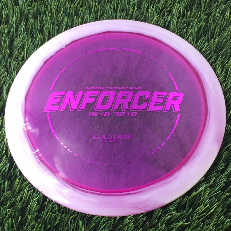 Dynamic Discs Lucid Ice Orbit Enforcer - 173g - Translucent Purple