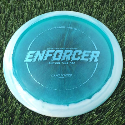 Dynamic Discs Lucid Ice Orbit Enforcer - 173g - Translucent Light Blue