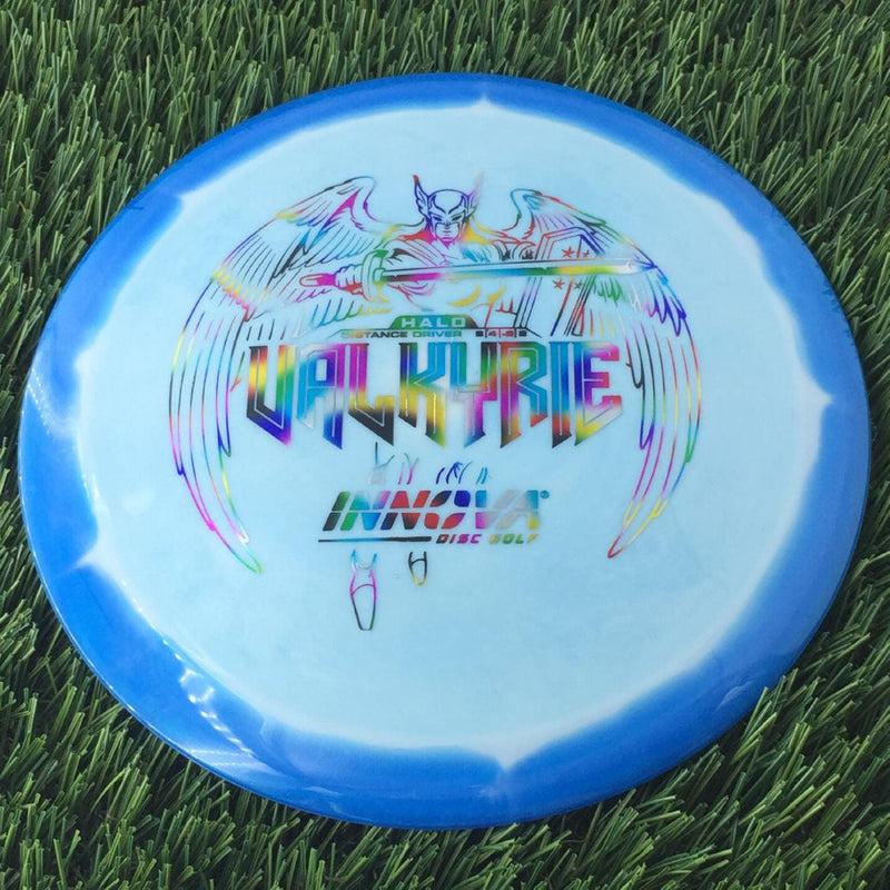 Innova Halo Star Valkyrie with Burst Logo Stock Stamp - 161g Blue