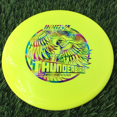 Innova Star Thunderbird with Burst Logo Stock Character Stamp - 175g Yellow