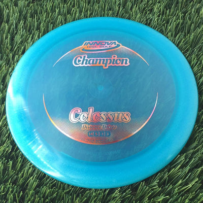 Innova Champion Colossus with Circle Fade Stock Stamp - 168g - Translucent Blue