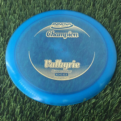 Innova Champion Valkyrie with Circle Fade Stock Stamp - 168g - Translucent Blue