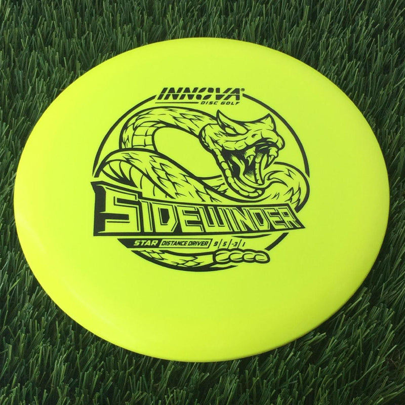 Innova Star Sidewinder with Burst Logo Stock Stamp - 170g Yellow