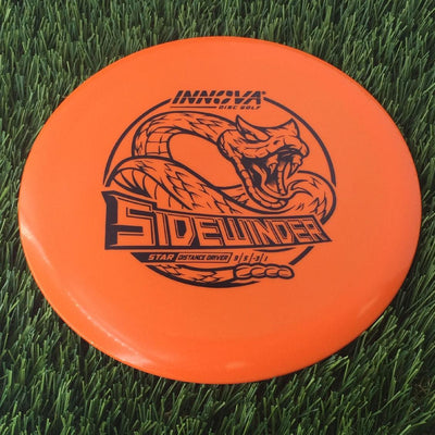 Innova Star Sidewinder with Burst Logo Stock Stamp - 166g Orange