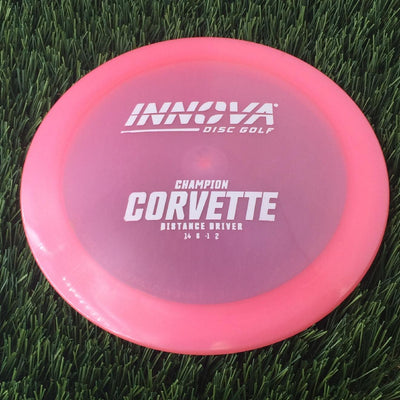 Innova Champion Corvette with Burst Logo Stock Stamp - 168g - Translucent Pink