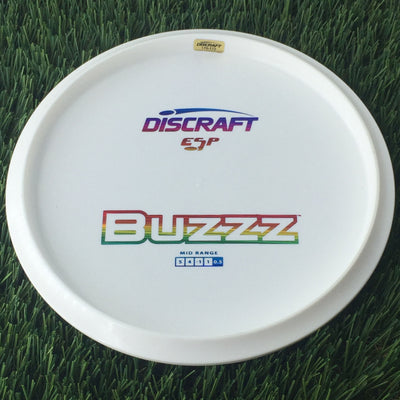 Discraft ESP Buzzz with Dye Line Blank Top Bottom Stamp - 172g White