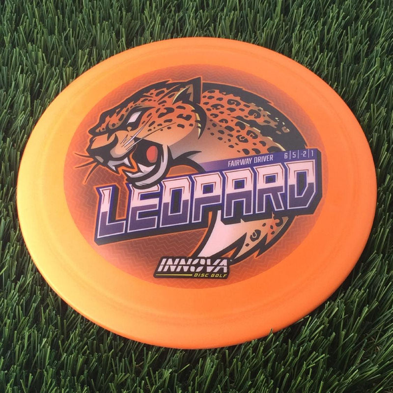 Innova DX Leopard with INNfuse Stock Stamp - 175g Orange