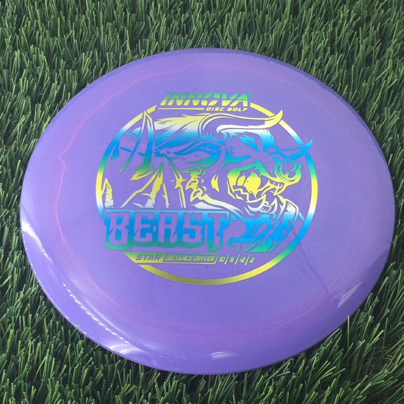 Innova Star Beast with Burst Logo Stock Stamp - 175g Purple