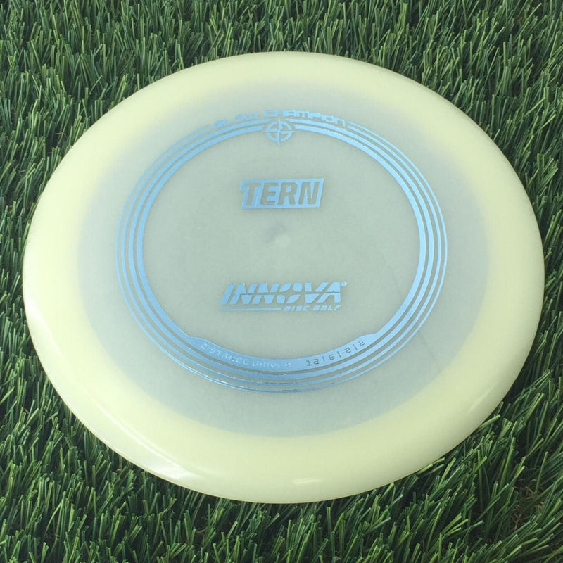 Innova Champion Glow Tern with Burst Logo Stock Stamp - 156g - Translucent Glow