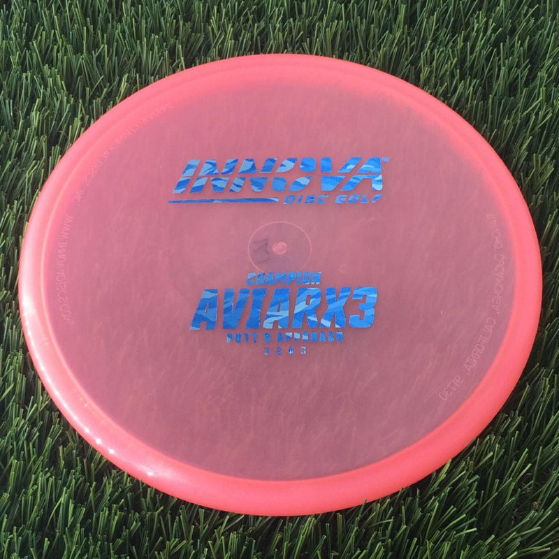 Innova Champion AviarX3 with Burst Logo Stock Stamp - 171g Pink