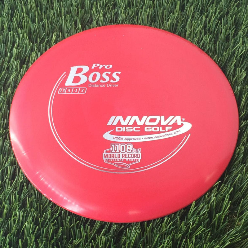 Innova Pro Boss with 1108 Feet World Record Distance Model Stamp - 171g Red